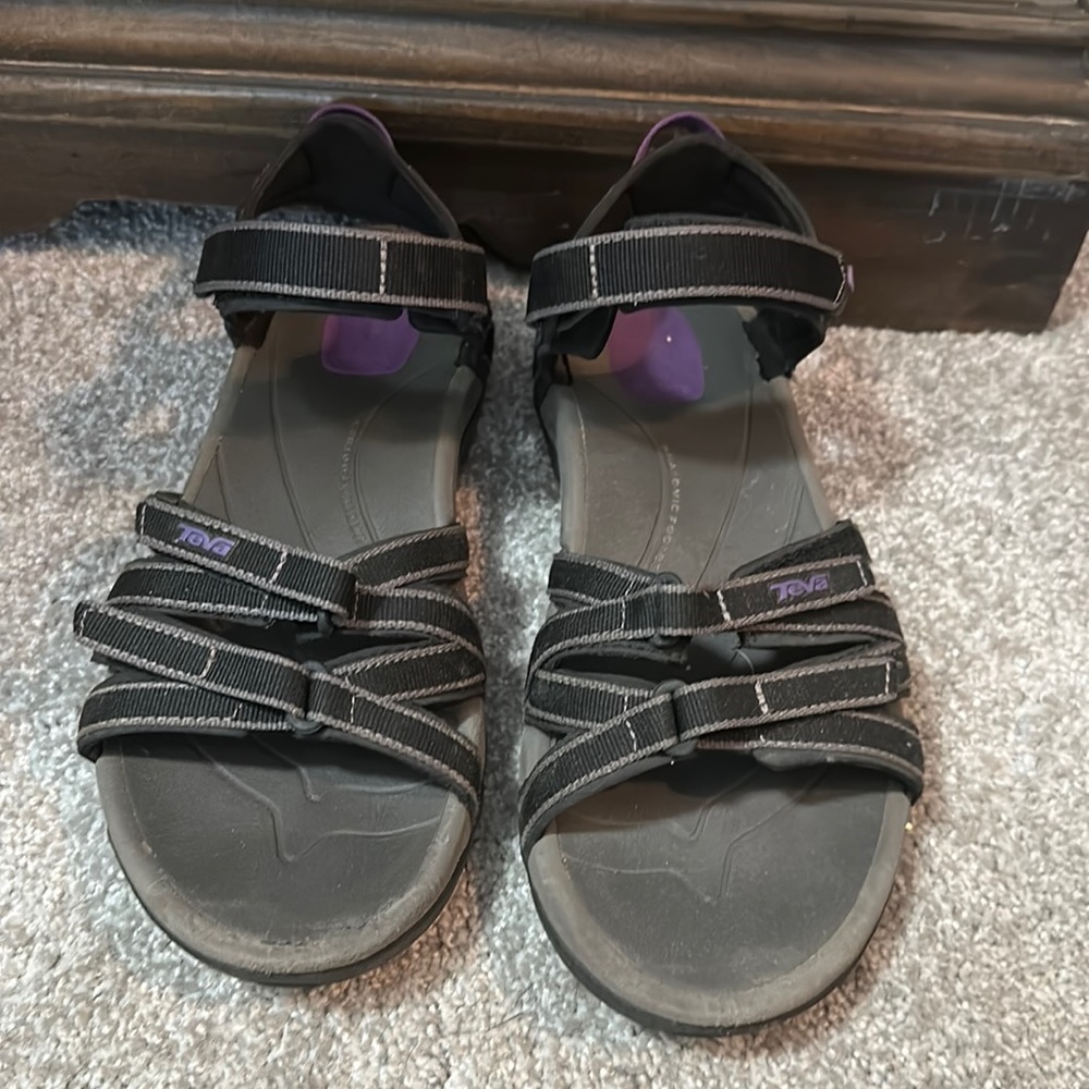 Teva Tirra Sandals, black, size 9